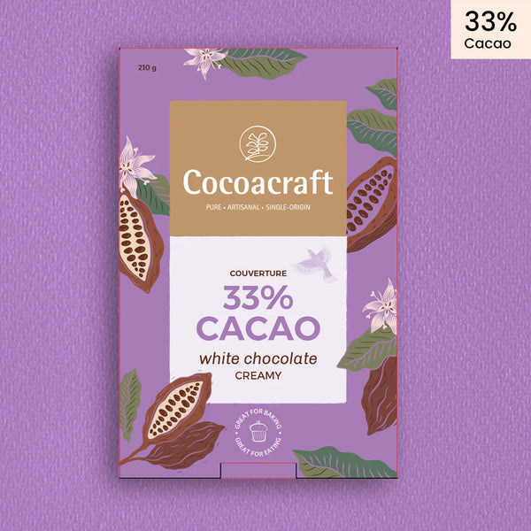 33% Cocoa White Chocolate Couverture