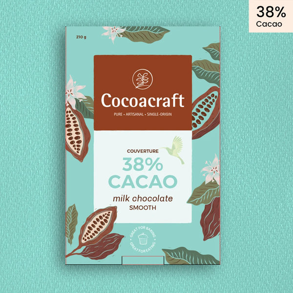 38% Cocoa Milk Chocolate Couverture