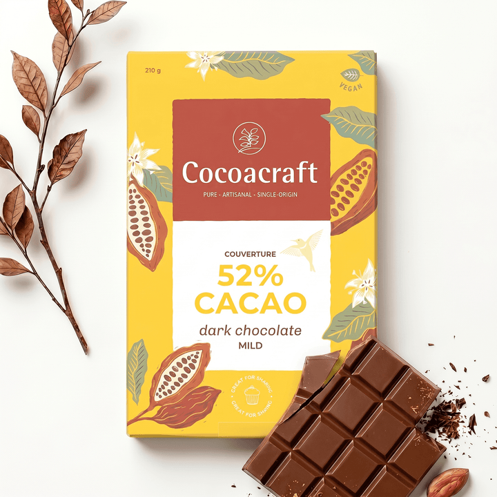 52% Cocoa Dark Chocolate Couverture – Cocoacraft