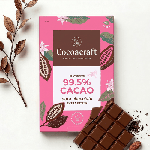 99.5% Cocoa Extra Bitter Dark Chocolate | Couverture