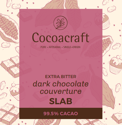 99.5% Dark Chocolate Couverture | Tempered Slab |1kg