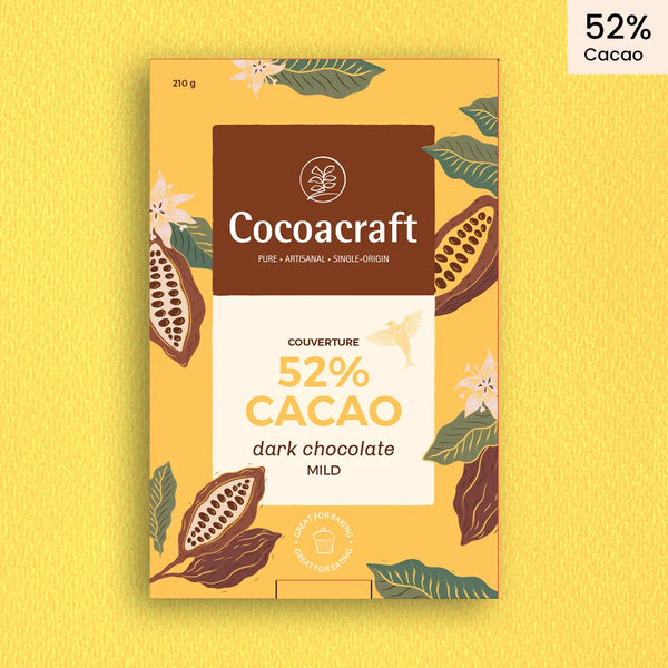 52% Cocoa Dark Chocolate Couverture