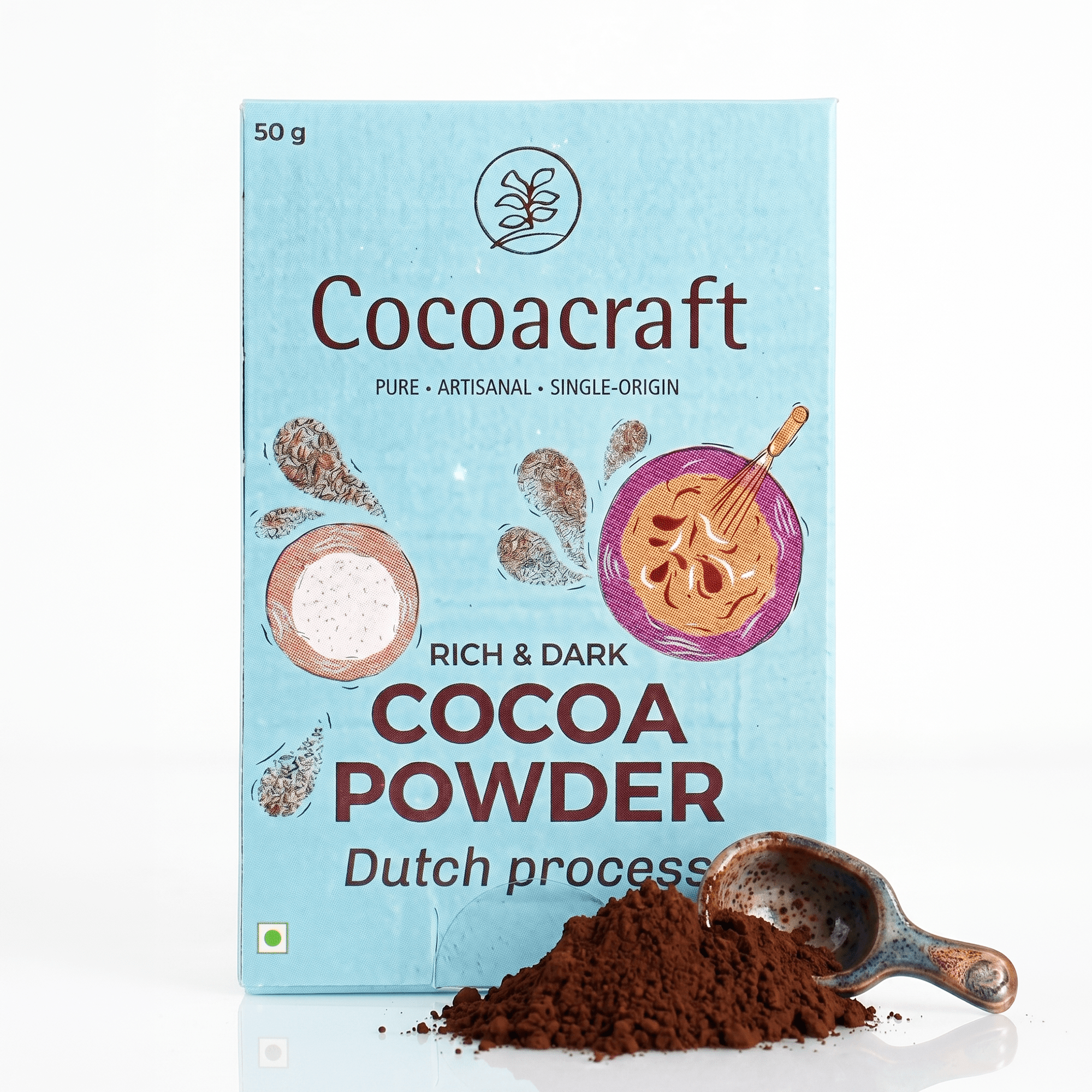 Cocoa☆ Dutch Process High-Fat Cocoa Powder – Cocoacraft
