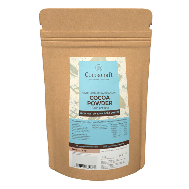Dutch Process High - Fat Cocoa Powder - Cocoacraft
