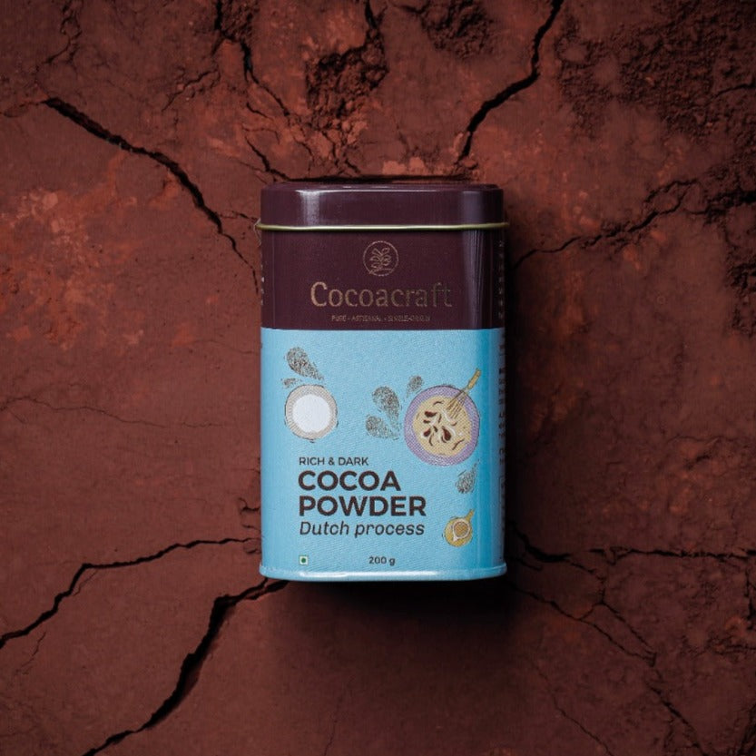 Rich Dark Cocoa Powder | Dutch Process | 50g | 200g