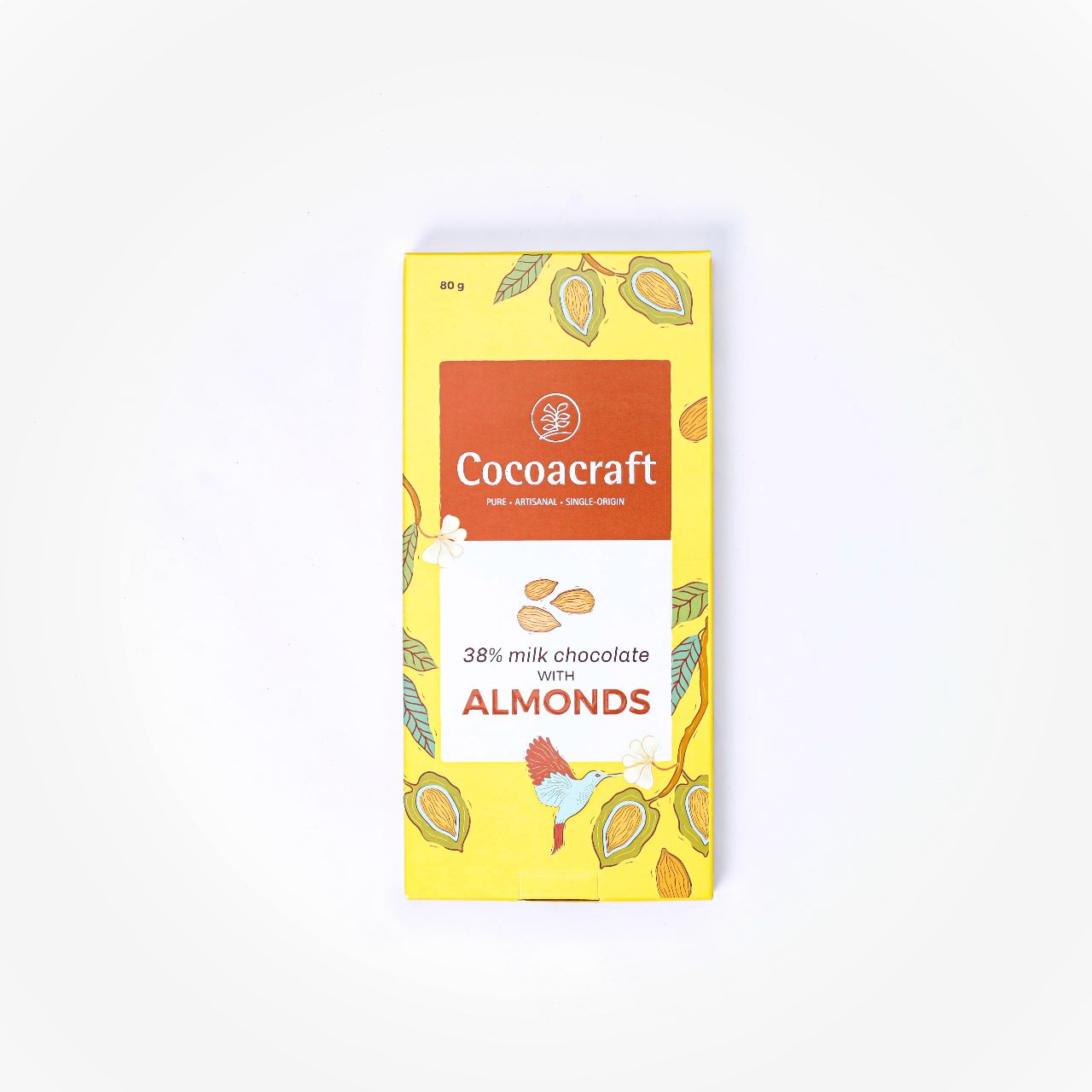 38% Milk Chocolate with Almonds | 80g
