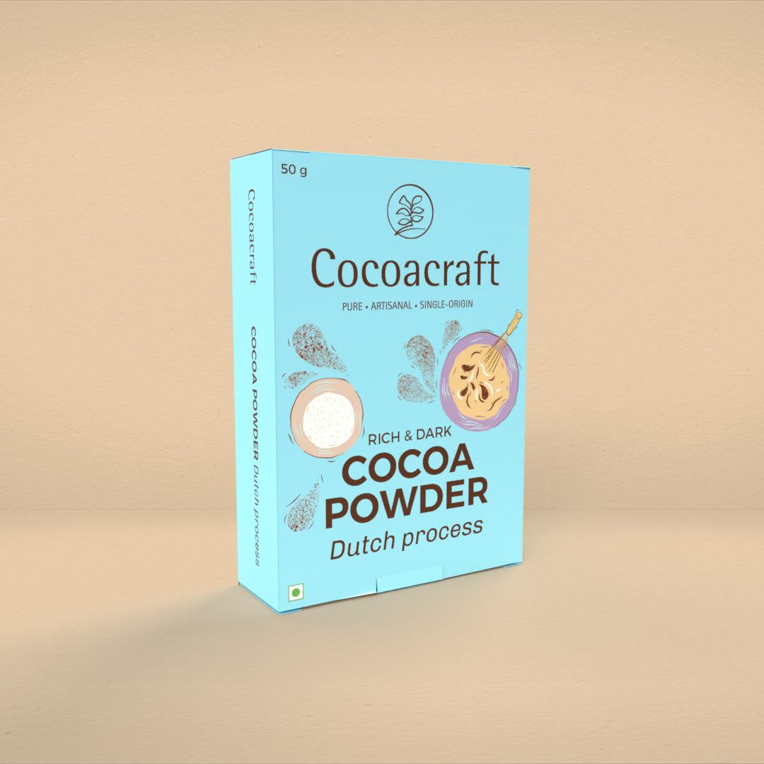 Rich Dark Cocoa Powder | Dutch Process | 50g | 200g